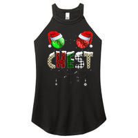 Chestnuts Matching Family Funny Chest Nuts Christmas Couples Women's Perfect Tri Rocker Tank