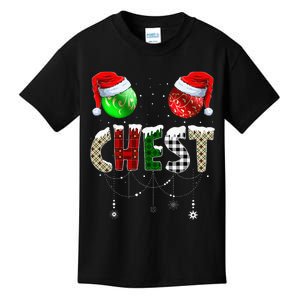 Chestnuts Matching Family Funny Chest Nuts Christmas Couples Kids T-Shirt