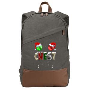 Chestnuts Matching Family Funny Chest Nuts Christmas Couples Cotton Canvas Backpack