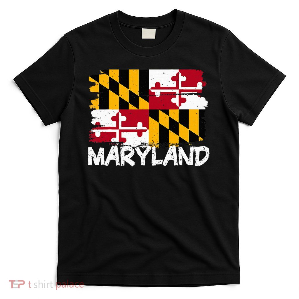 Cool Maryland Flag T-Shirt