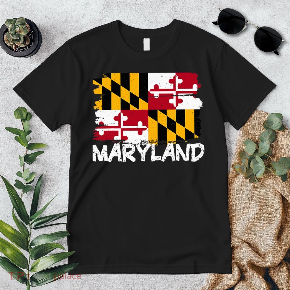 Cool Maryland Flag Premium T-Shirt