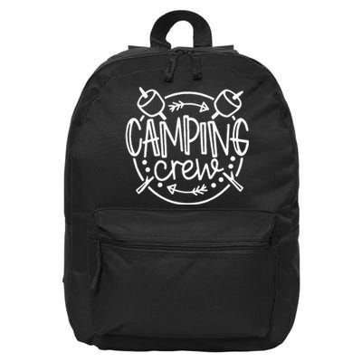 Camping Matching For Family Camper Group Camping Crew 16 in Basic Backpack