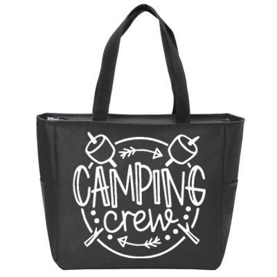 Camping Matching For Family Camper Group Camping Crew Zip Tote Bag