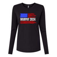 Chris Murphy For President 2024 Womens Cotton Relaxed Long Sleeve T-Shirt