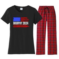 Chris Murphy For President 2024 Women's Flannel Pajama Set