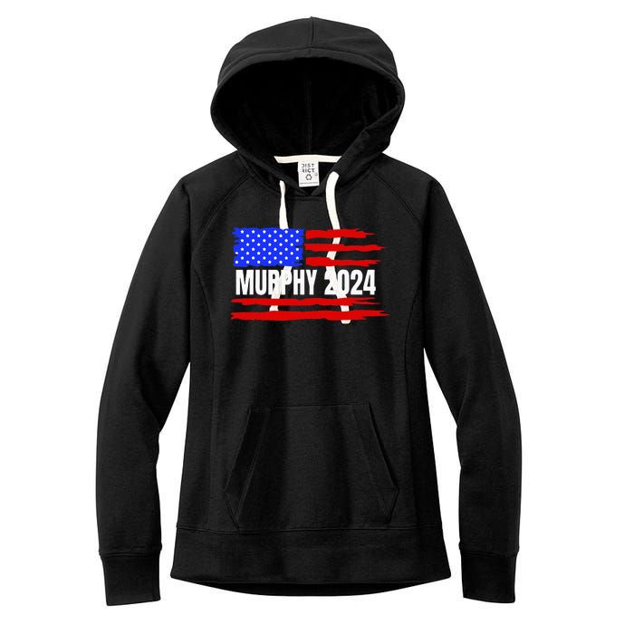 Chris Murphy For President 2024 Women's Fleece Hoodie