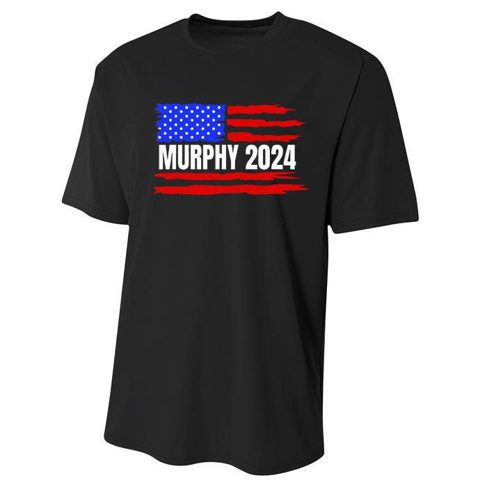 Chris Murphy For President 2024 Performance Sprint T-Shirt