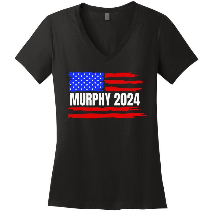 Chris Murphy For President 2024 Women's V-Neck T-Shirt