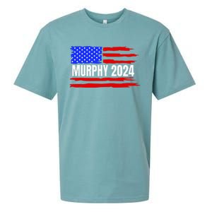 Chris Murphy For President 2024 Sueded Cloud Jersey T-Shirt