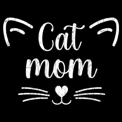 Cat Mom Funny Owner Graphic T-Shirt