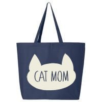 Cat Mom Funny Cat Mommy For Women For Mothers Day 25L Jumbo Tote