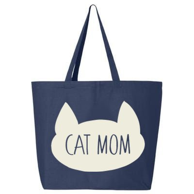 Cat Mom Funny Cat Mommy For Women For Mothers Day 25L Jumbo Tote