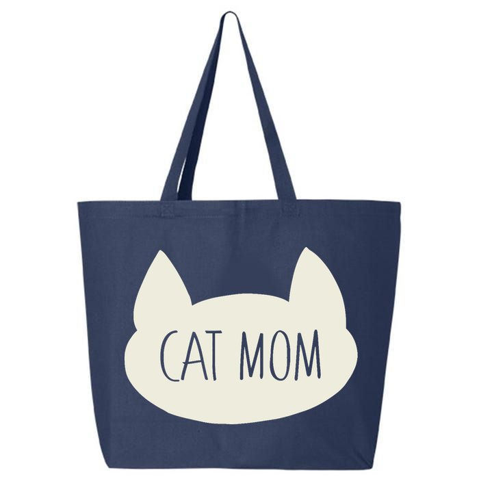 Cat Mom Funny Cat Mommy For Women For Mothers Day 25L Jumbo Tote