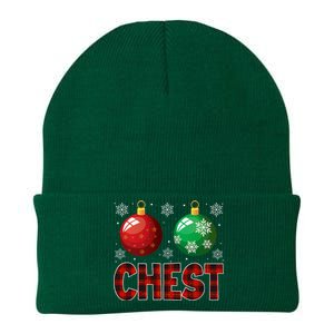 Chestnuts Matching Family Funny Chest Nuts Christmas Couples Knit Cap Winter Beanie