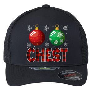 Chestnuts Matching Family Funny Chest Nuts Christmas Couples Flexfit Unipanel Trucker Cap