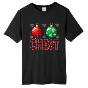 Chestnuts Matching Family Funny Chest Nuts Christmas Couples Tall Fusion ChromaSoft Performance T-Shirt