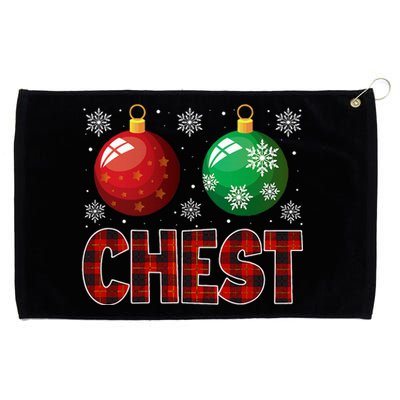 Chestnuts Matching Family Funny Chest Nuts Christmas Couples Grommeted Golf Towel