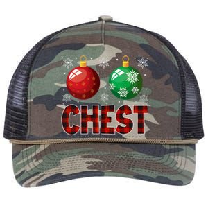 Chestnuts Matching Family Funny Chest Nuts Christmas Couples Retro Rope Trucker Hat Cap