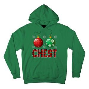 Chestnuts Matching Family Funny Chest Nuts Christmas Couples Tall Hoodie