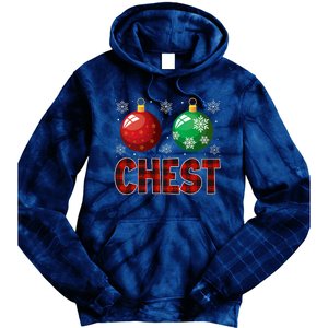 Chestnuts Matching Family Funny Chest Nuts Christmas Couples Tie Dye Hoodie