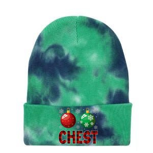 Chestnuts Matching Family Funny Chest Nuts Christmas Couples Tie Dye 12in Knit Beanie