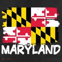 Cool Maryland Flag Cool Comfort Performance Bucket Hat