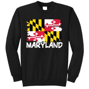 Cool Maryland Flag Sweatshirt