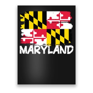 Cool Maryland Flag Poster