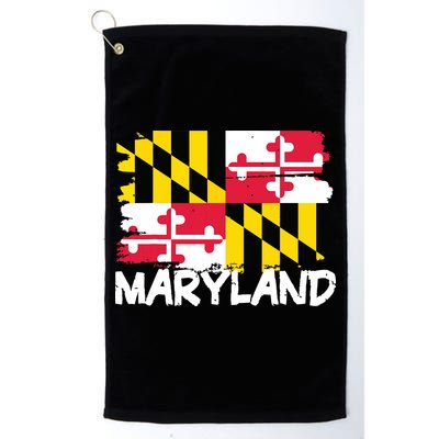Cool Maryland Flag Golf Towel