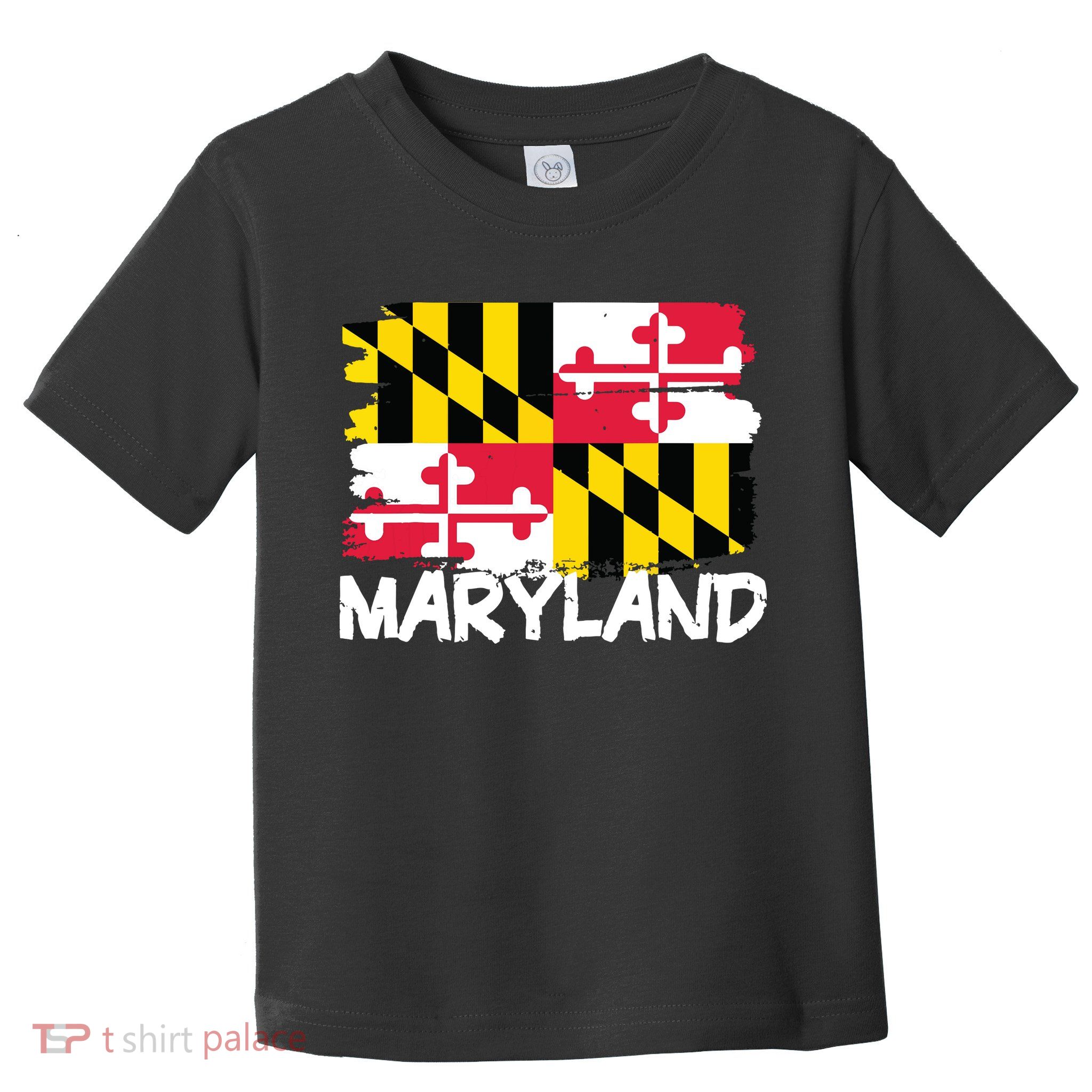 Cool Maryland Flag Toddler T-Shirt