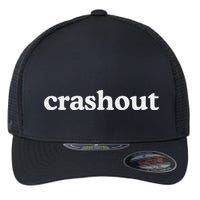 Crashout Meme Funny Flexfit Unipanel Trucker Cap