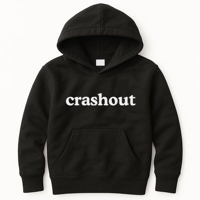 Crashout Meme Funny Kids Hoodie