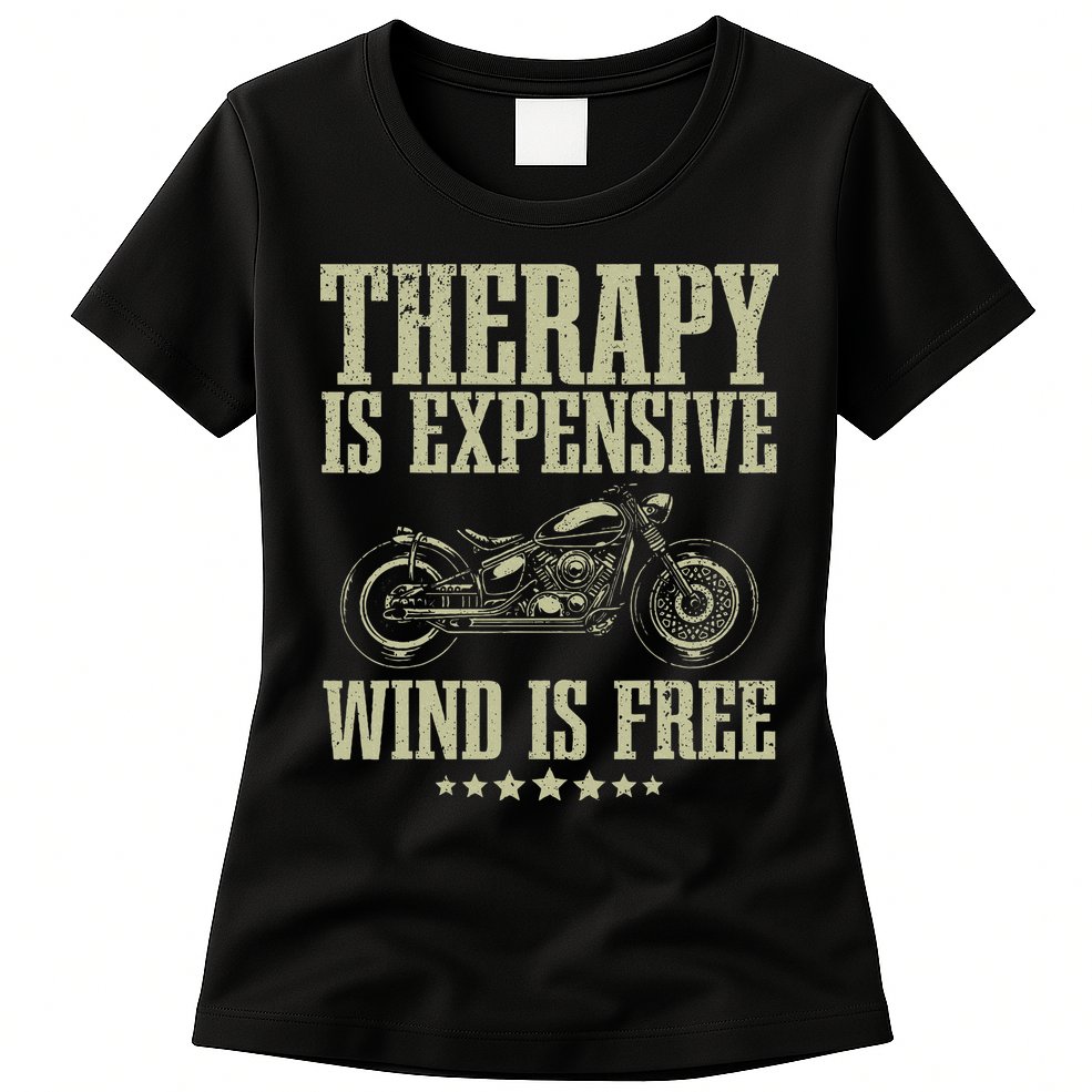 Cool Motorcycle For Women Motorcycle Lovers Bike Rider Womens T-Shirt