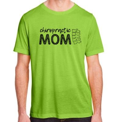 Chiropractic Mom Funny Chiropractor Mother's Day Chiro Humor Gift Adult ChromaSoft Performance T-Shirt