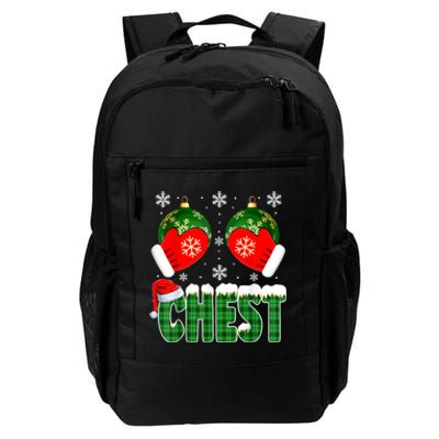 Chestnuts Matching Family Funny Chest Nuts Christmas Couples Daily Commute Backpack