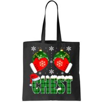 Chestnuts Matching Family Funny Chest Nuts Christmas Couples Tote Bag