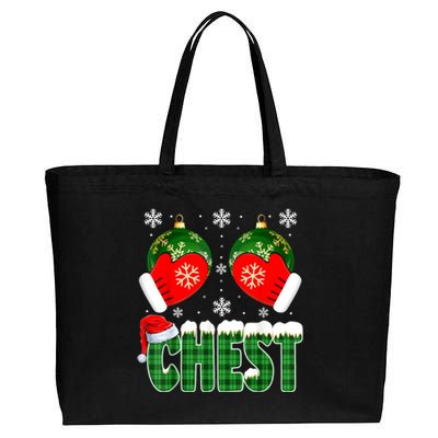 Chestnuts Matching Family Funny Chest Nuts Christmas Couples Cotton Canvas Jumbo Tote