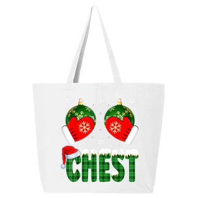 Chestnuts Matching Family Funny Chest Nuts Christmas Couples 25L Jumbo Tote