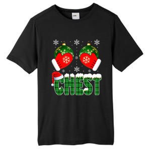 Chestnuts Matching Family Funny Chest Nuts Christmas Couples Tall Fusion ChromaSoft Performance T-Shirt