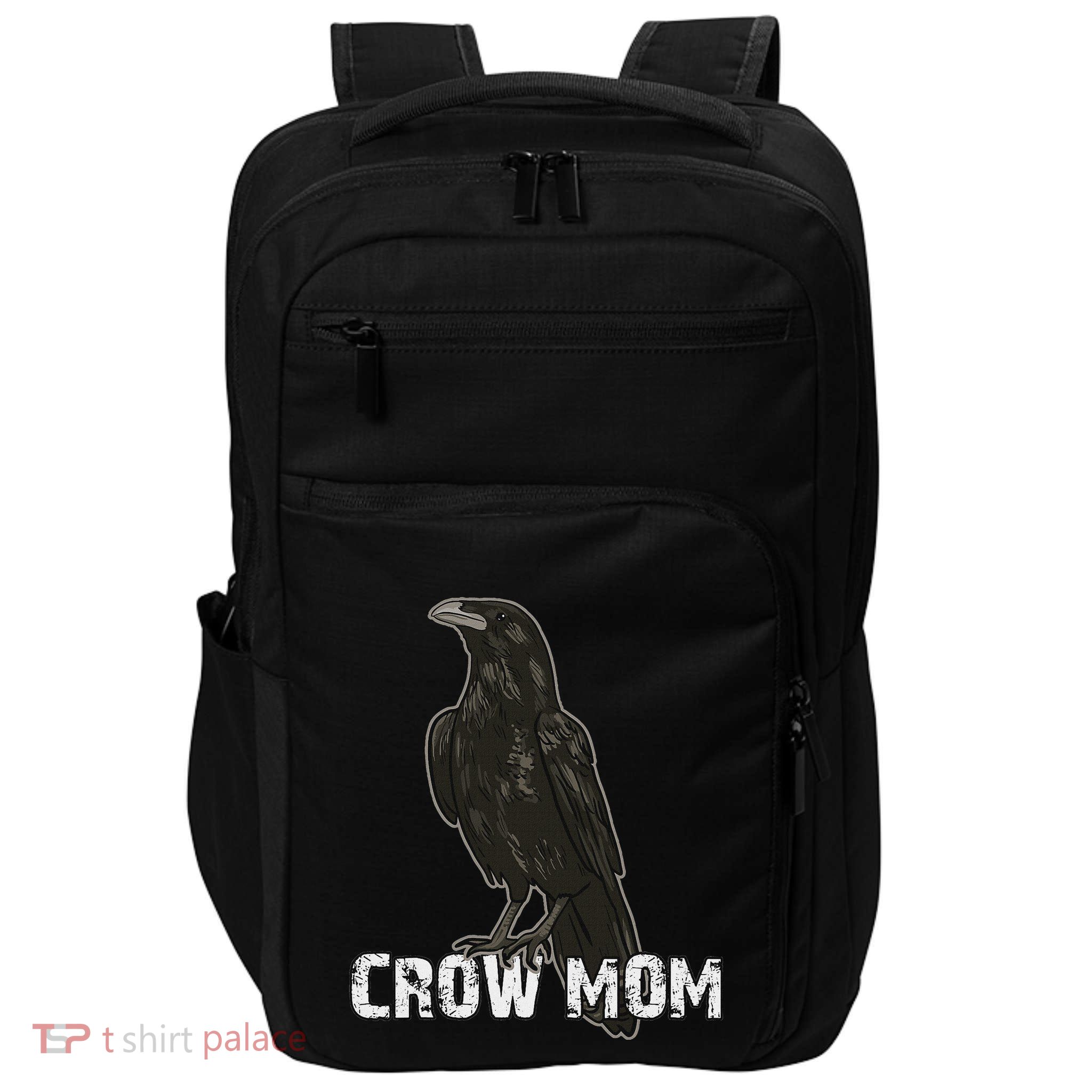 Crow Mom For Crow And Raven Lovers For Women Owners Impact Tech Backpack