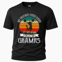 Cheerleading My Favorite Cheerleader Calls Me Gramps Cooling Performance Crew T-Shirt