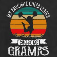 Cheerleading My Favorite Cheerleader Calls Me Gramps 11oz C Handle Ceramic Mug