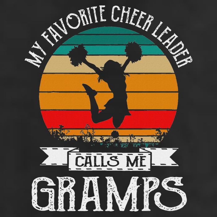 Cheerleading My Favorite Cheerleader Calls Me Gramps 11oz C Handle Ceramic Mug