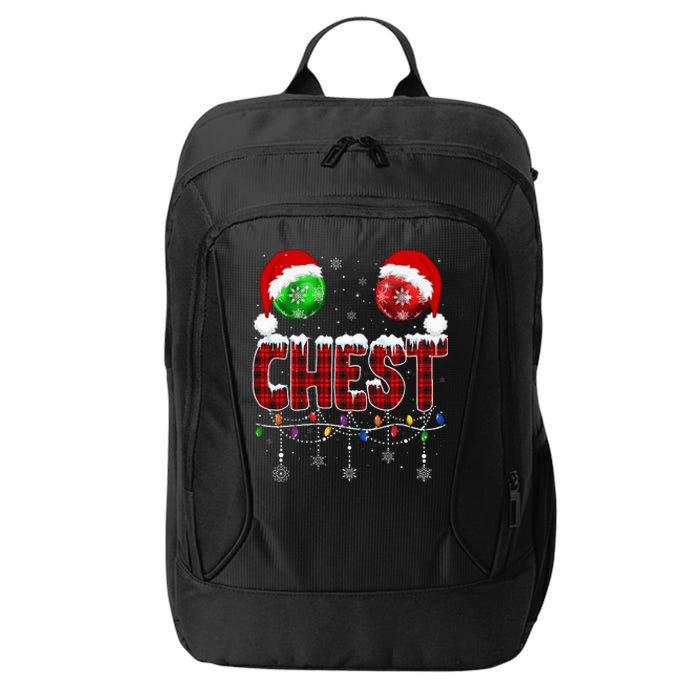 Chestnuts Matching Family Funny Chest Nuts Christmas Couples City Backpack