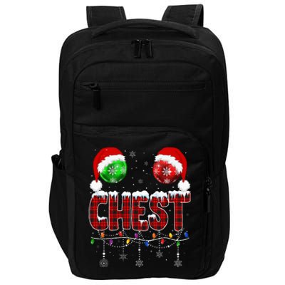 Chestnuts Matching Family Funny Chest Nuts Christmas Couples Impact Tech Backpack