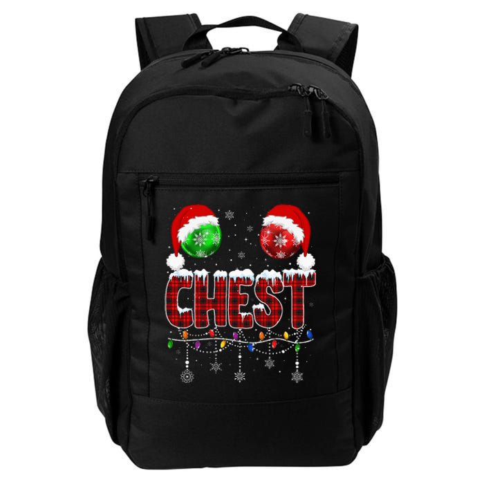 Chestnuts Matching Family Funny Chest Nuts Christmas Couples Daily Commute Backpack