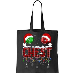 Chestnuts Matching Family Funny Chest Nuts Christmas Couples Tote Bag