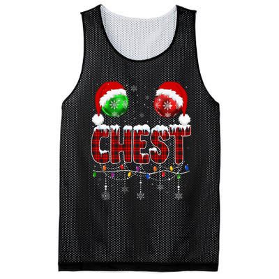 Chestnuts Matching Family Funny Chest Nuts Christmas Couples Mesh Reversible Basketball Jersey Tank