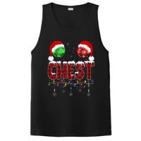 Chestnuts Matching Family Funny Chest Nuts Christmas Couples PosiCharge Competitor Tank