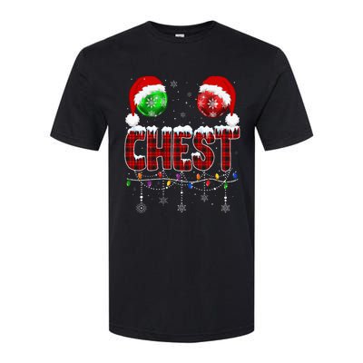 Chestnuts Matching Family Funny Chest Nuts Christmas Couples Softstyle CVC T-Shirt